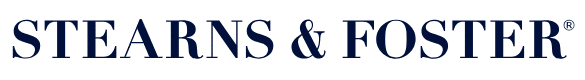 Stearns & Foster logo, representing a premium mattress brand associated with Mattress Superstore's warranty information and product quality.