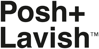 Posh+Lavish logo representing premium mattress brand featured at Mattress Superstore, Lafayette, IN.