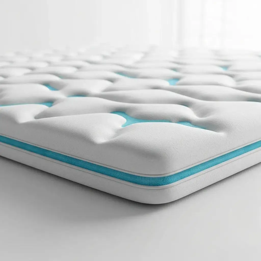 Mattress Myths You Still Believe (and What’s Actually True) 2 Close-up of a memory foam mattress showcasing cooling technologies for better sleep