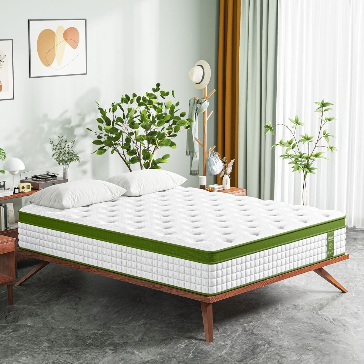 14" Hybrid Mattress With Gel Memory Foam And Pocket Springs 2 14" Hybrid Mattress With Gel Memory Foam And Pocket Springs - Image 2