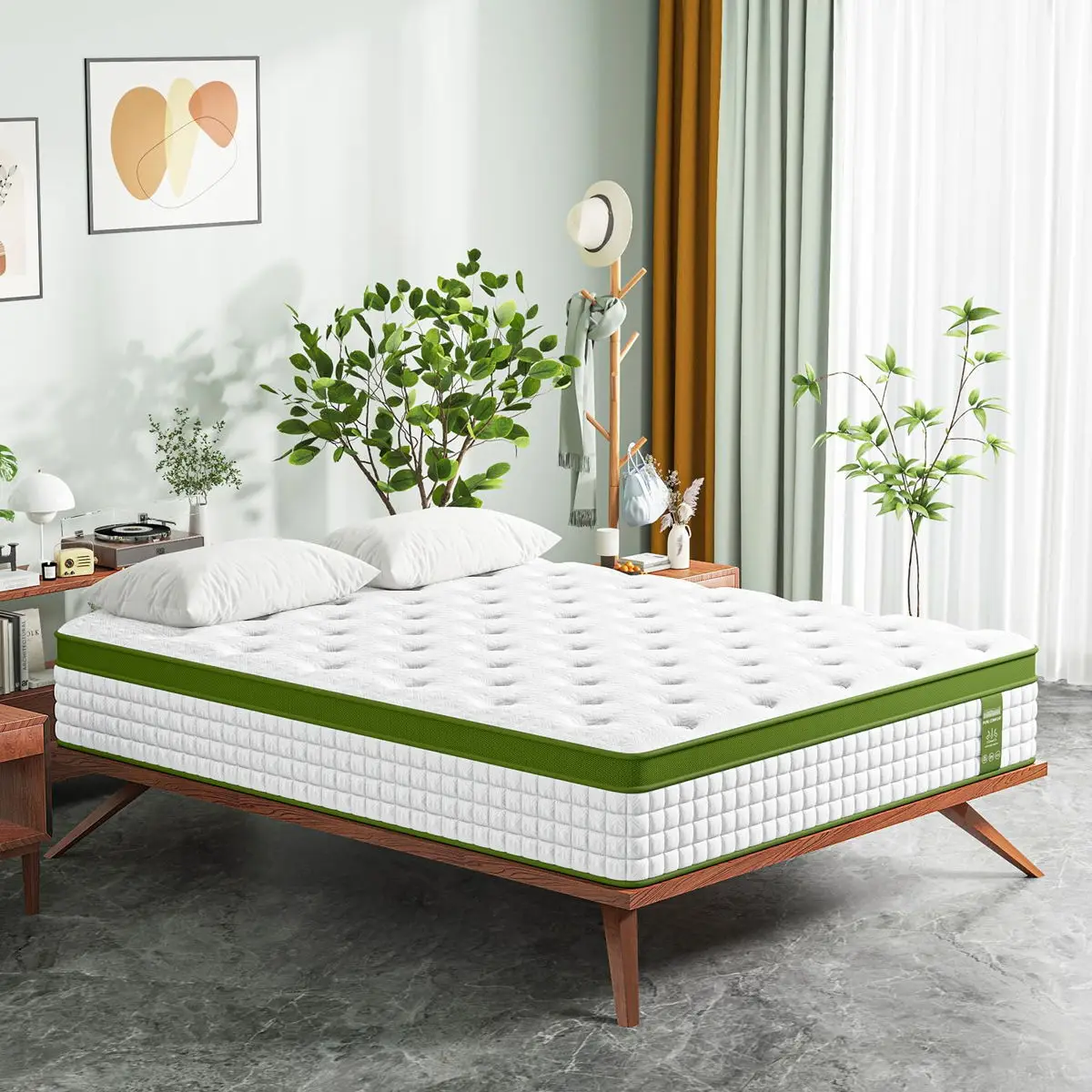 14" Hybrid Mattress With Gel Memory Foam And Pocket Springs 2 14" Hybrid Mattress With Gel Memory Foam And Pocket Springs - Image 2