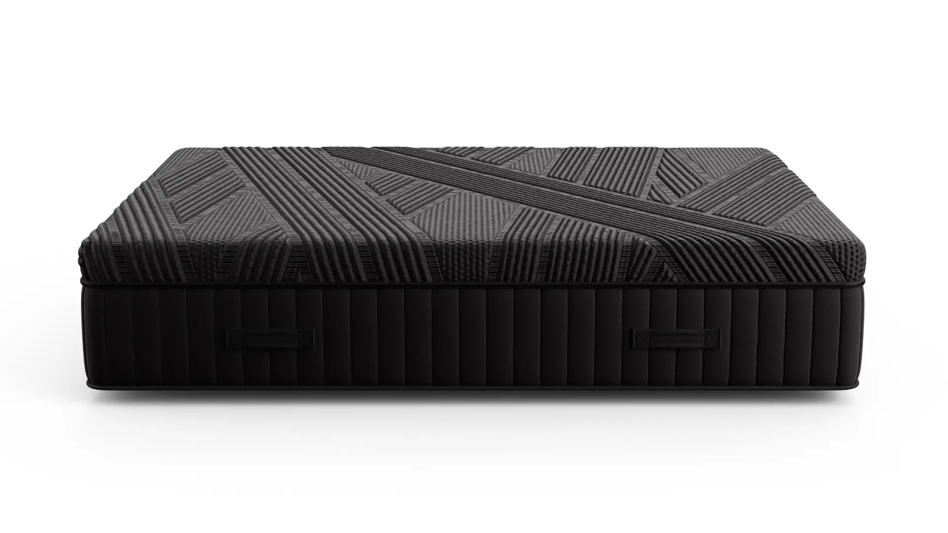 Diamond Andes Medium 8 Diamond Andes Medium mattress with a sleek black design, featuring textured surface and side detailing, highlighting its 14-inch all-foam construction and advanced cooling technology for optimal comfort.