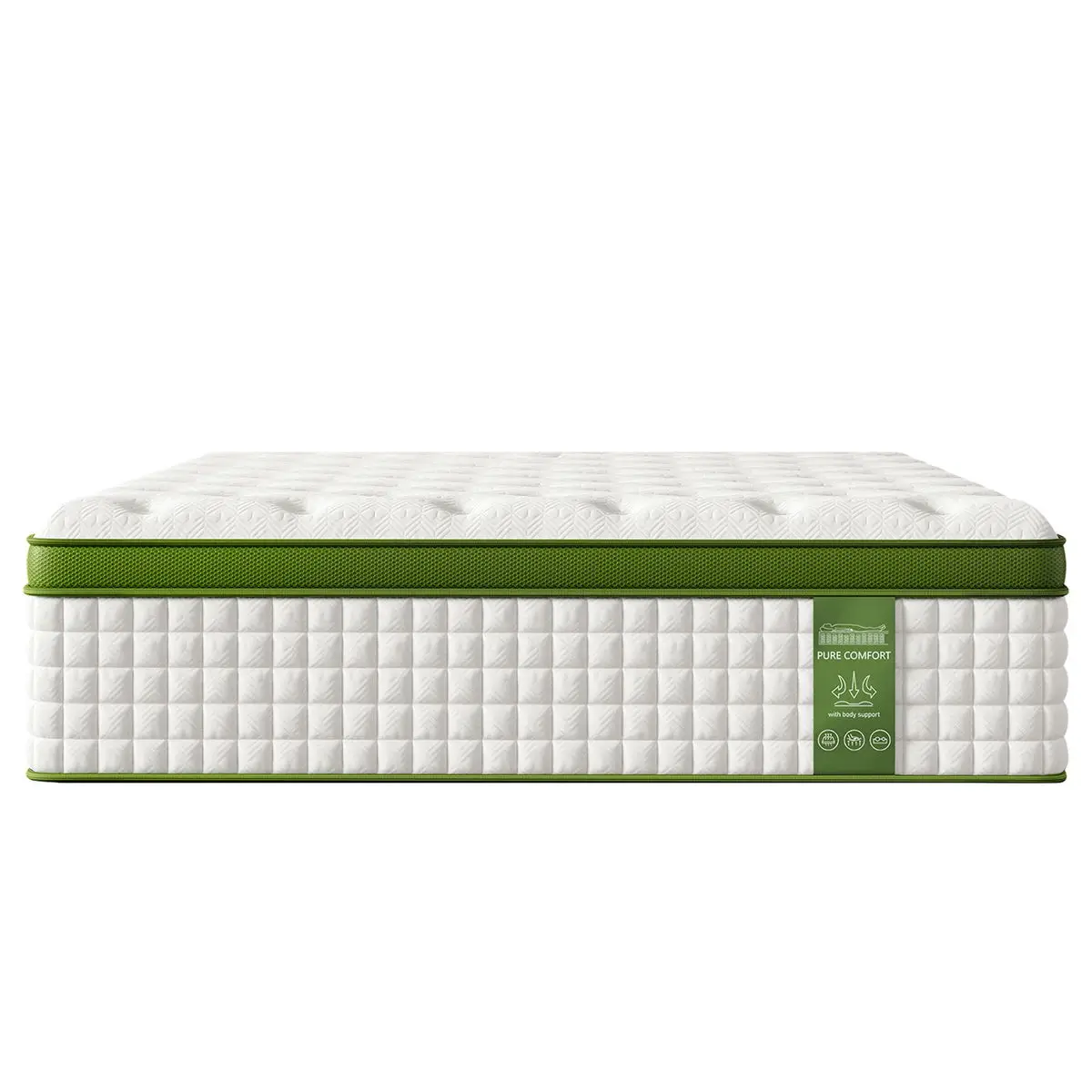 14" Hybrid Mattress With Gel Memory Foam And Pocket Springs 1 14" Hybrid Mattress With Gel Memory Foam And Pocket Springs