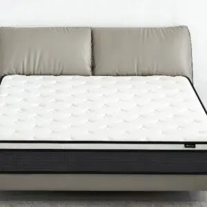 10" Hybrid Pillow Top Mattress A Box With Breathable And Hypoallergenic Design, Medium Firm For Lumbar Support