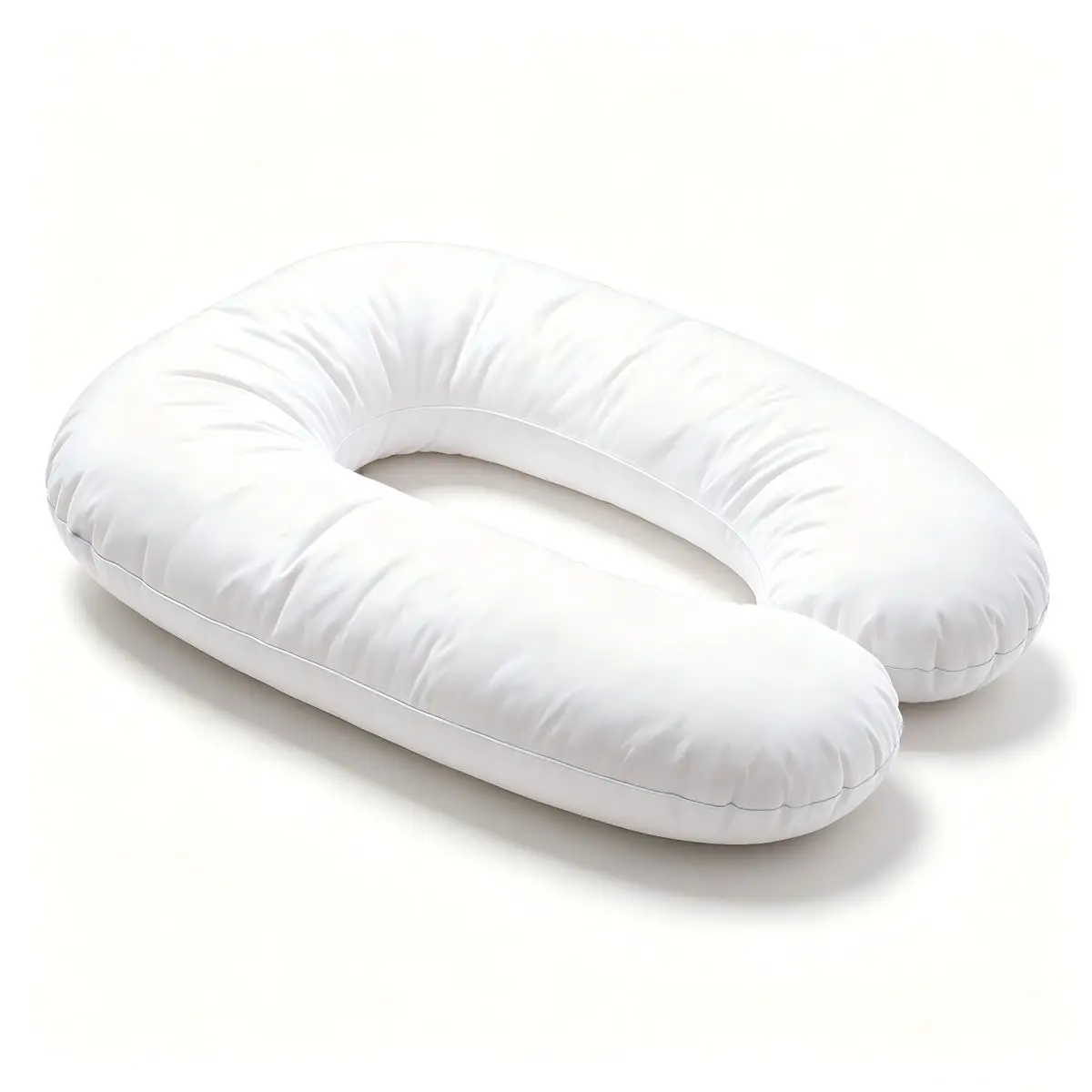 U - Shape Pregnancy Body Pillow For Side Sleeper Support - White 1 U - Shape Pregnancy Body Pillow For Side Sleeper Support - White